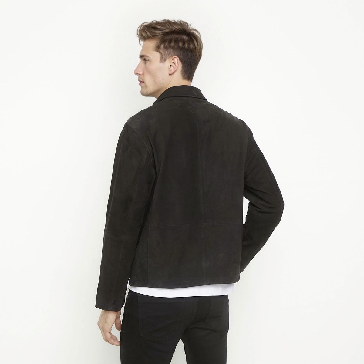 WOLF&HANK - Chaqueta De Cuero Hombre Wolf&Hank