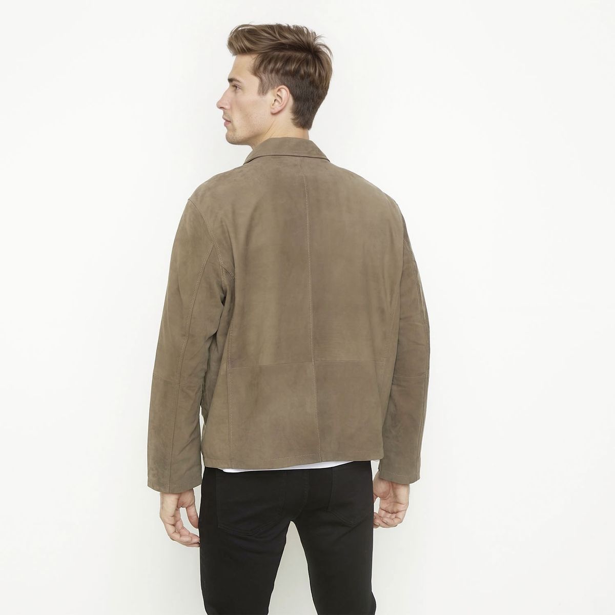 WOLF&HANK - Chaqueta De Cuero Hombre Wolf&Hank