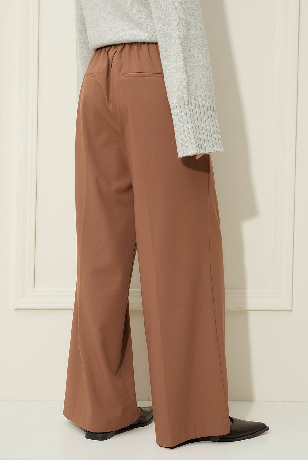 BASEMENT - Pantalón Tiro Alto Mujer Basement