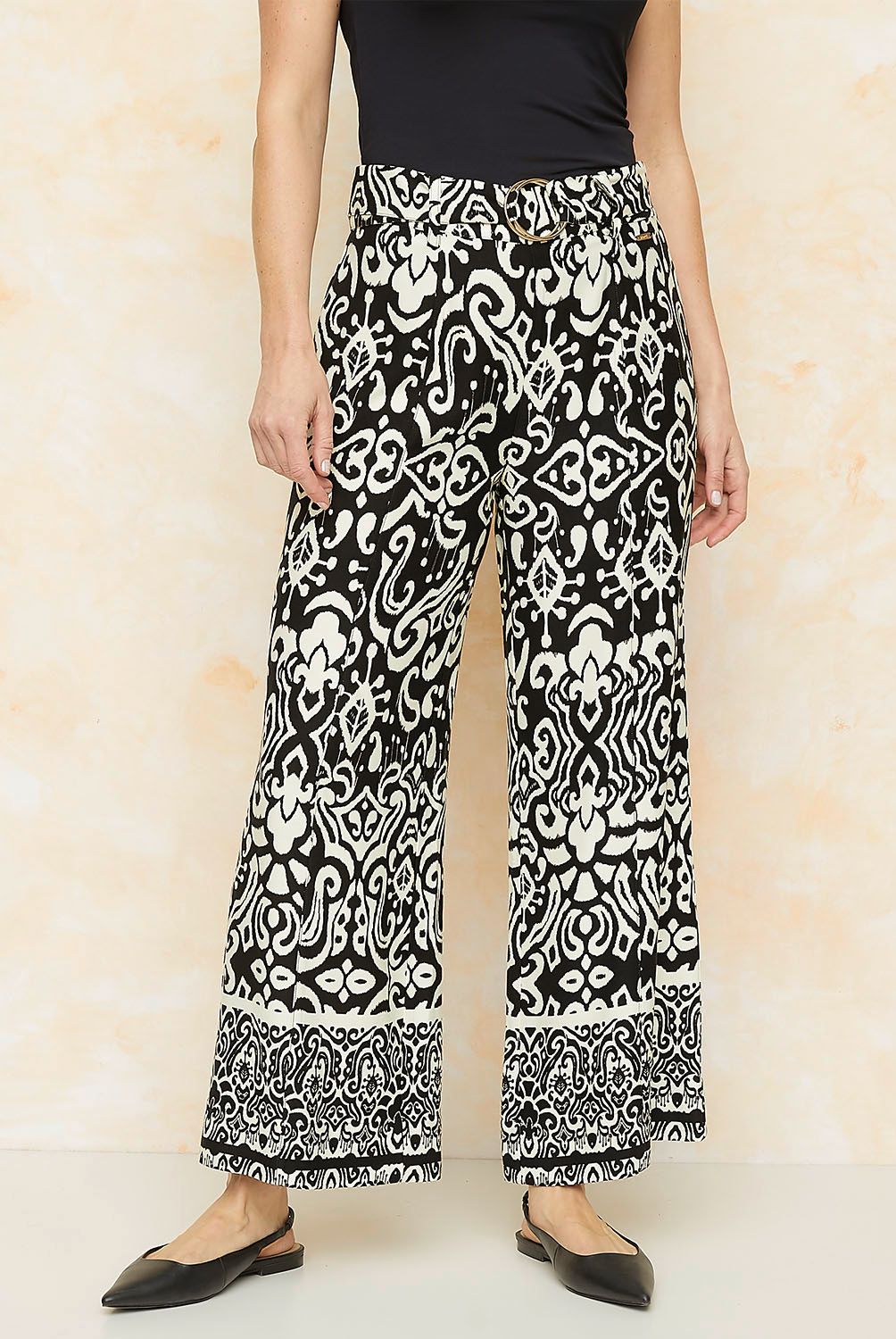 S COCCI - Pantalón Básico Tiro Medio Mujer S Cocci
