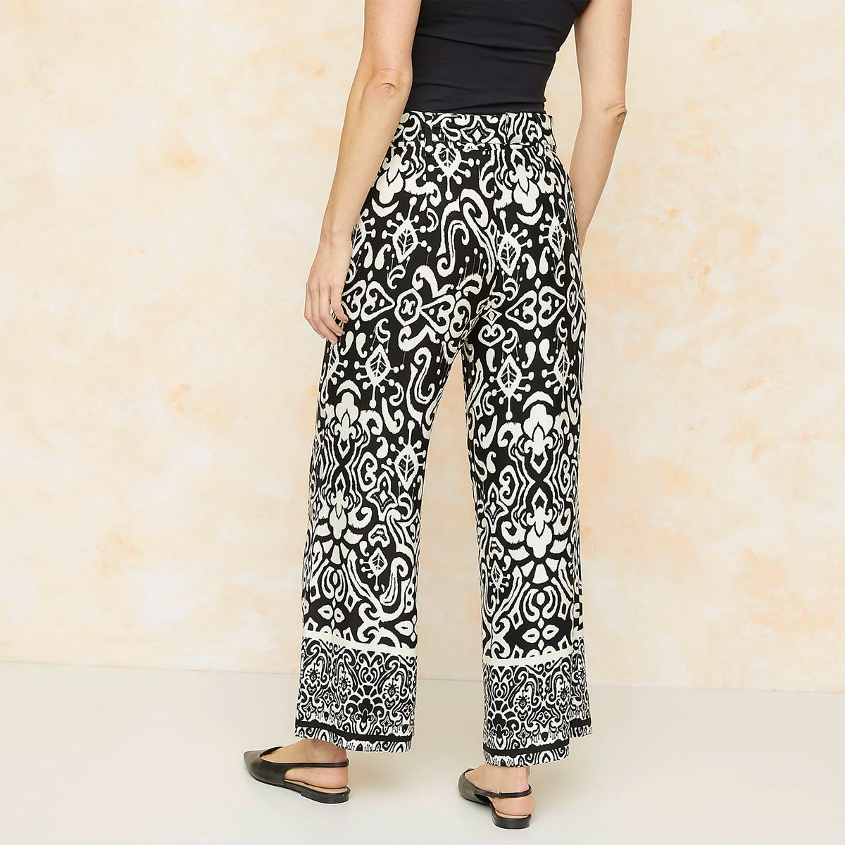 S COCCI - Pantalón Básico Tiro Medio Mujer S Cocci