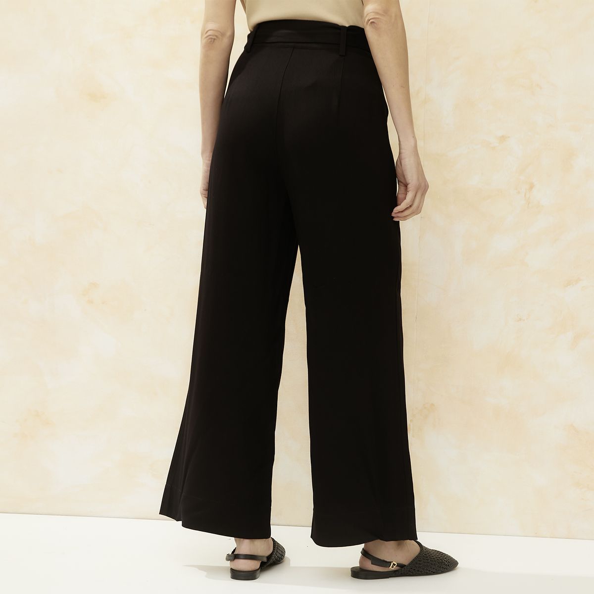 S COCCI - Pantalón Básico Tiro Medio Mujer S Cocci