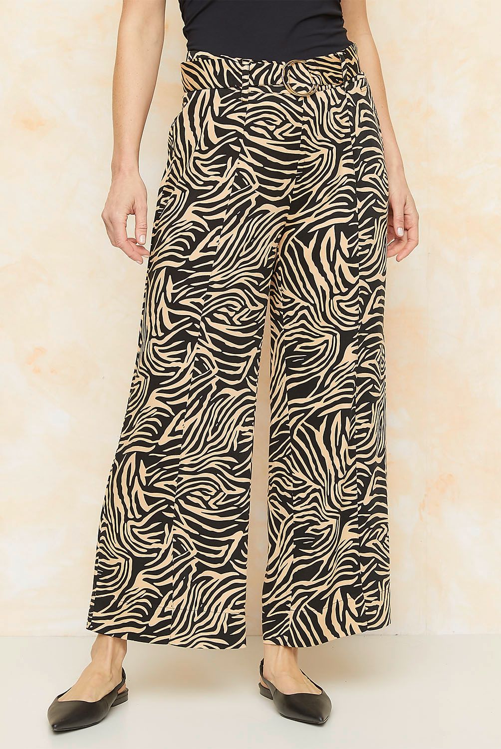 S COCCI - Pantalón Básico Tiro Medio Mujer S Cocci