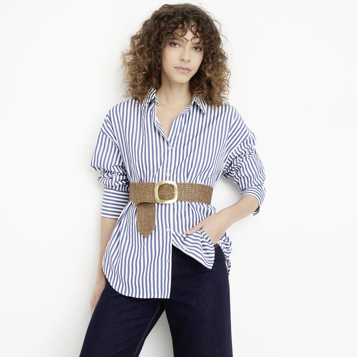 BASEMENT - Blusa Manga Larga Mujer Basement