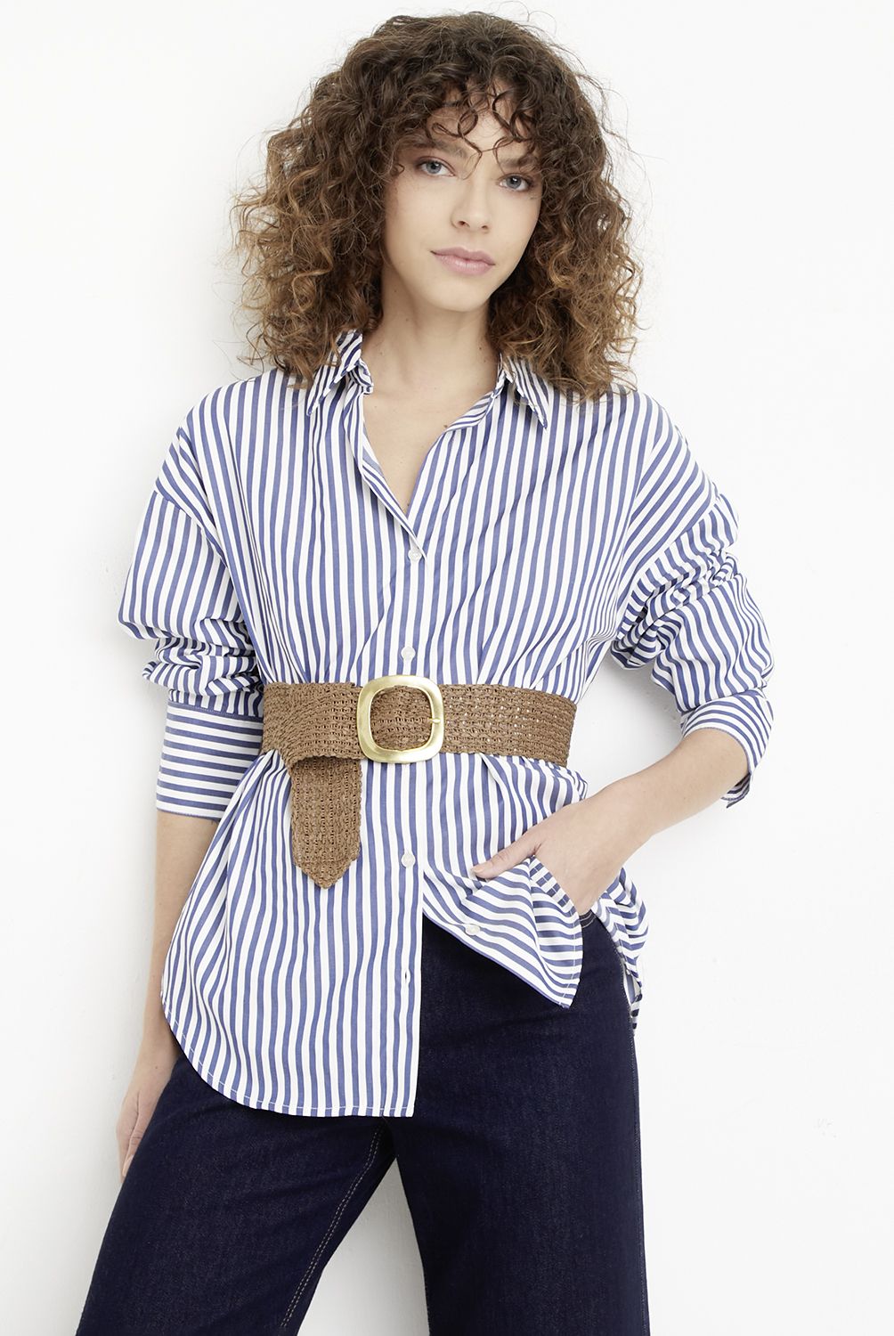 BASEMENT - Blusa Manga Larga Mujer Basement