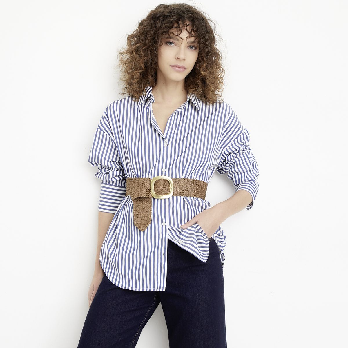 BASEMENT - Blusa Manga Larga Mujer Basement