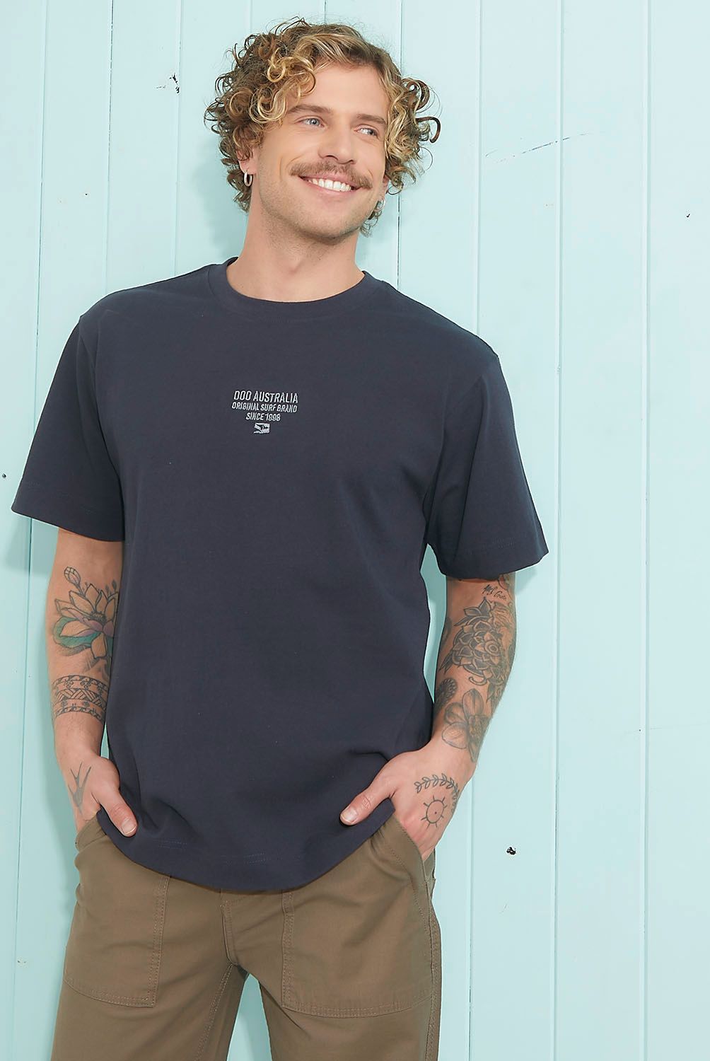 DOO AUSTRALIA - Polera Manga Corta Hombre Doo Australia