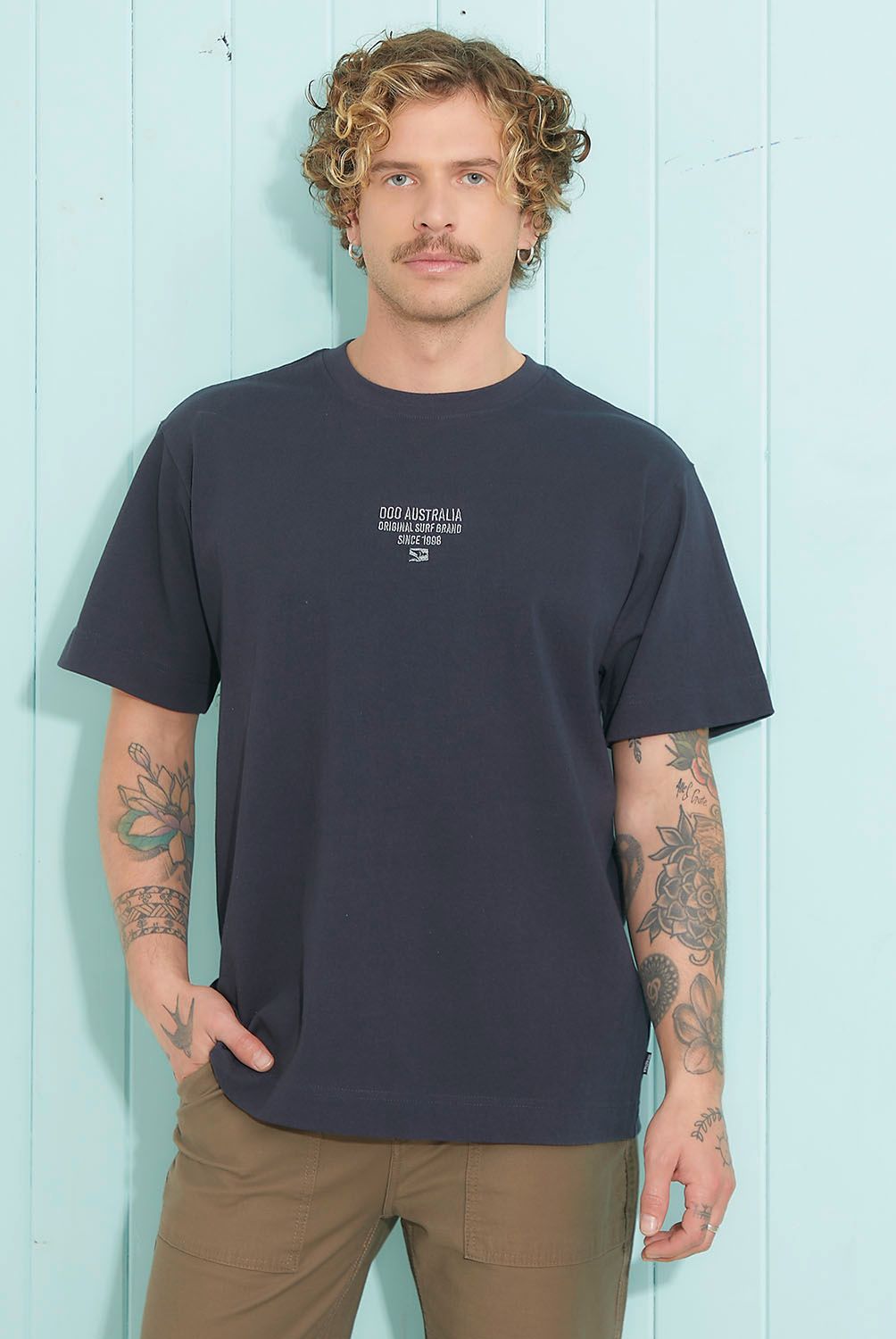 DOO AUSTRALIA - Polera Manga Corta Hombre Doo Australia