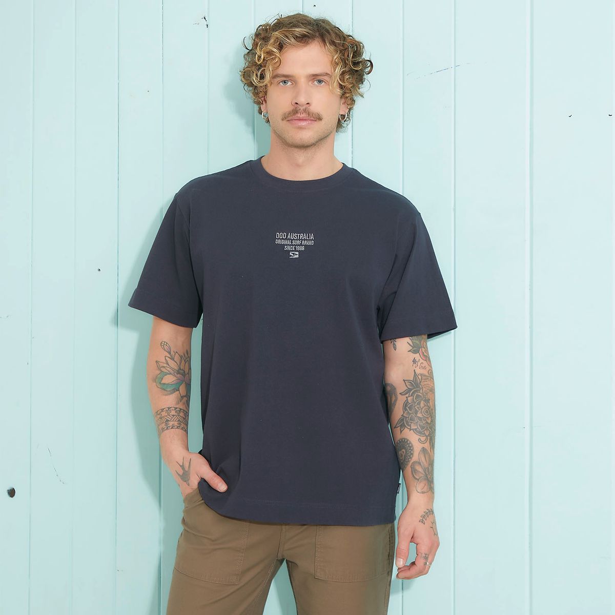 DOO AUSTRALIA - Polera Manga Corta Hombre Doo Australia