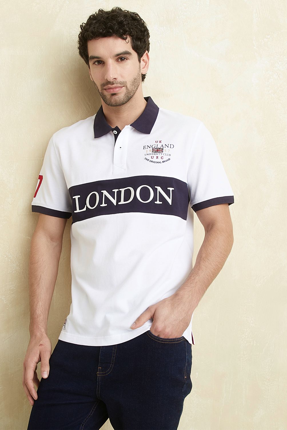 UNIVERSITY CLUB - Polera Manga Corta Hombre University Club