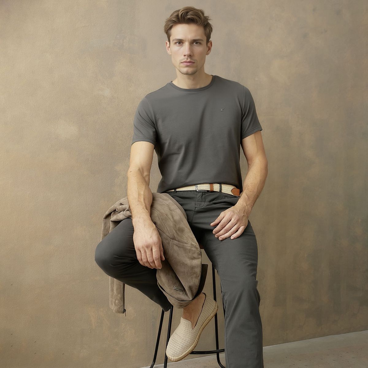 WOLF&HANK - Polera Manga Corta Hombr Wolf&Hank