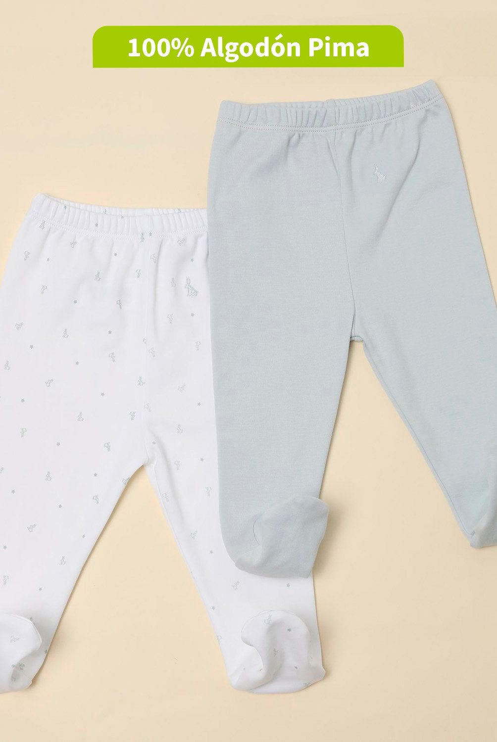 CONIGLIO - Pack de 2 Ballerina Bebé Niña Algodón Coniglio