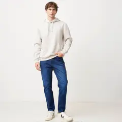 BASEMENT - Jeans 5 Bolisllo Loose Fit Hombre