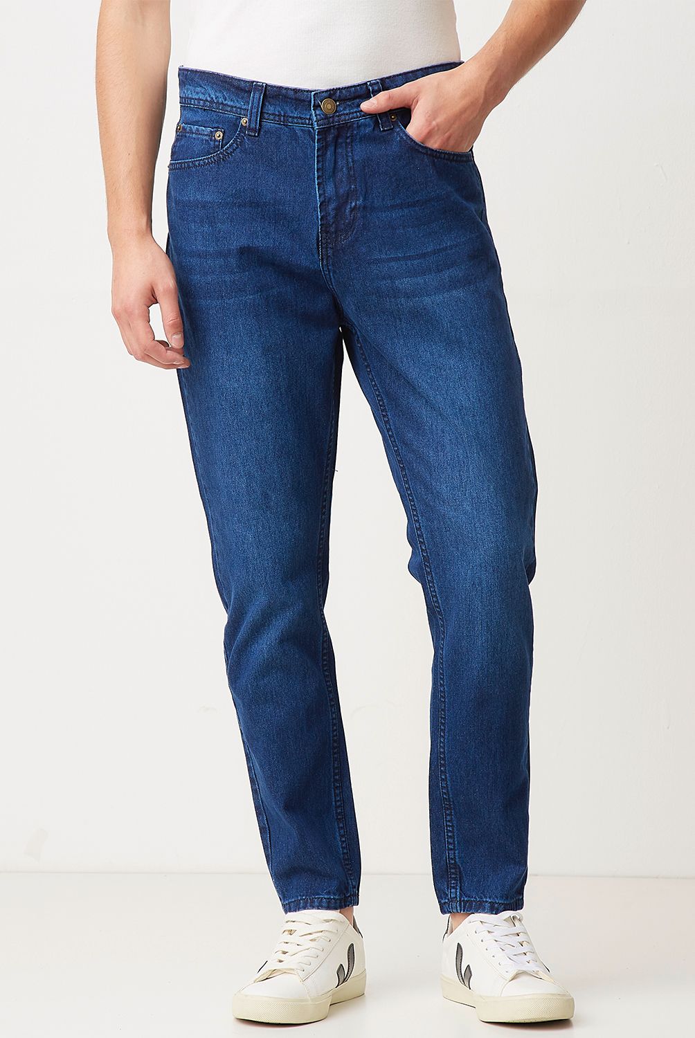 BASEMENT - Jeans 5 Bolisllo Loose Fit Hombre Basement