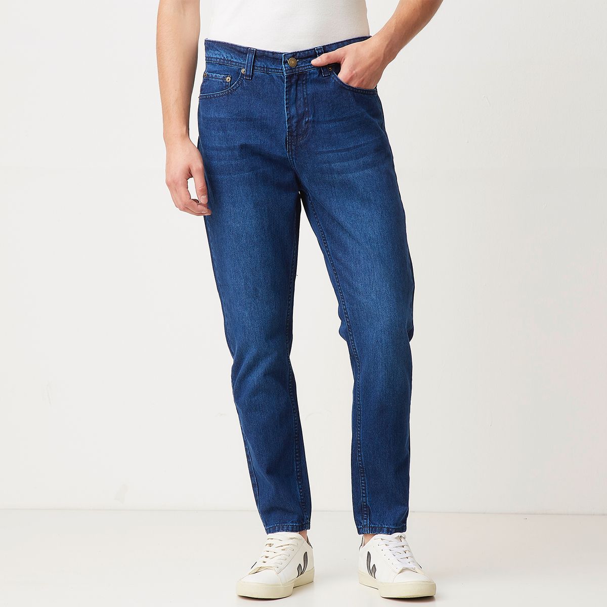 BASEMENT - Jeans 5 Bolisllo Loose Fit Hombre Basement