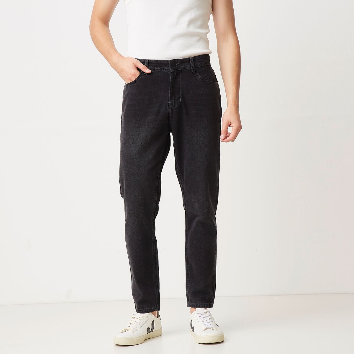 BASEMENT - Jeans 5 Bolisllo Loose Fit Hombre Basement