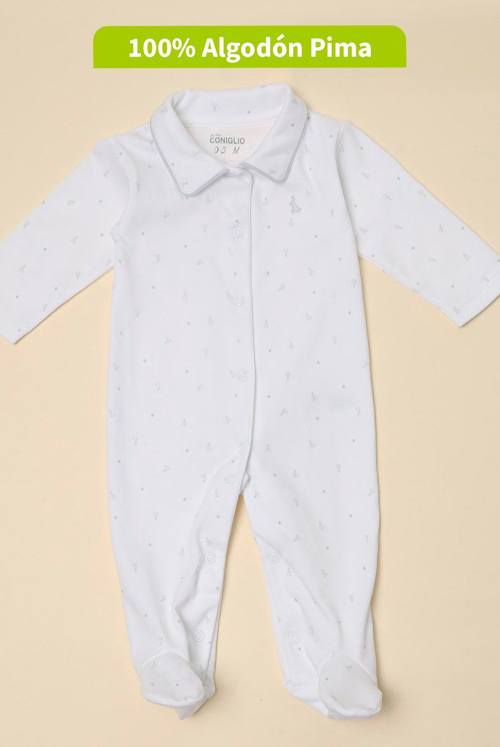CONIGLIO - Bodys Bebé Niño Algodón Coniglio