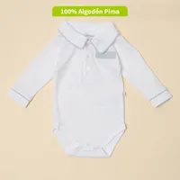 Body Bebé Niño Algodón Pima