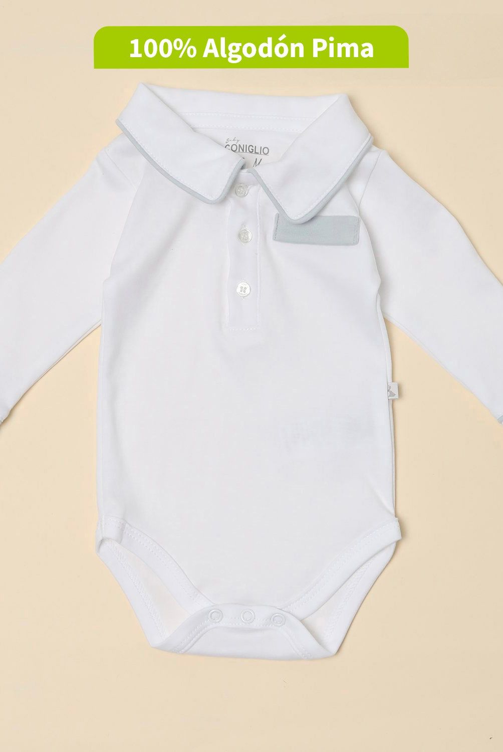 CONIGLIO - Body Bebé Niño Algodón Coniglio