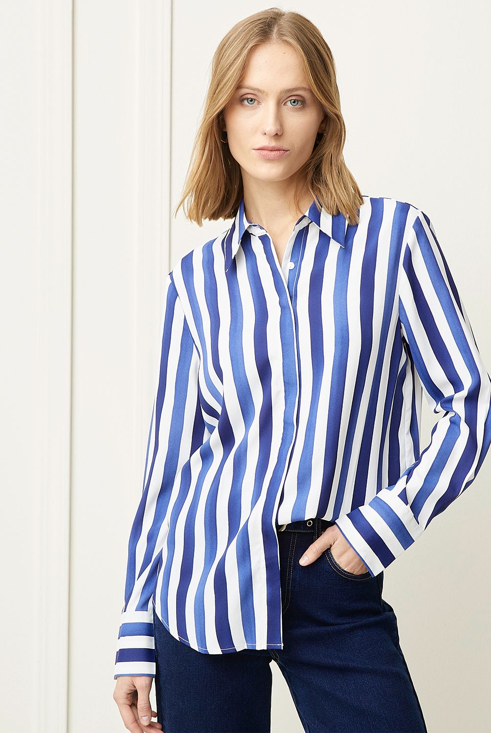 BASEMENT - Blusa Manga Larga Mujer Basement