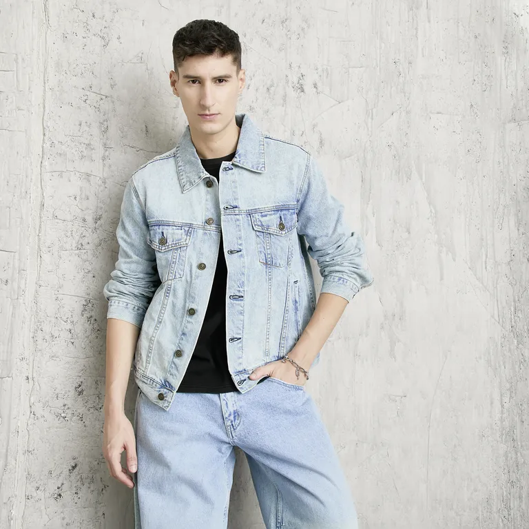 Chaqueta De Jeans Hombre