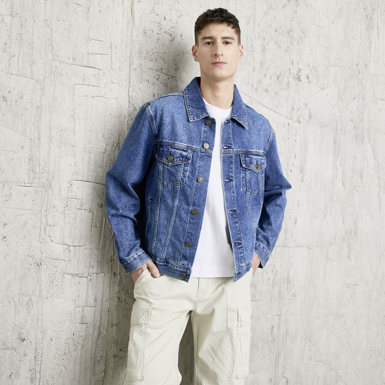 AMERICANINO Chaqueta De Jeans Hombre
