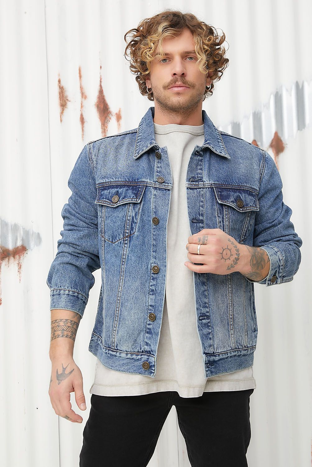 AMERICANINO - Chaqueta De Jeans Hombre Americanino