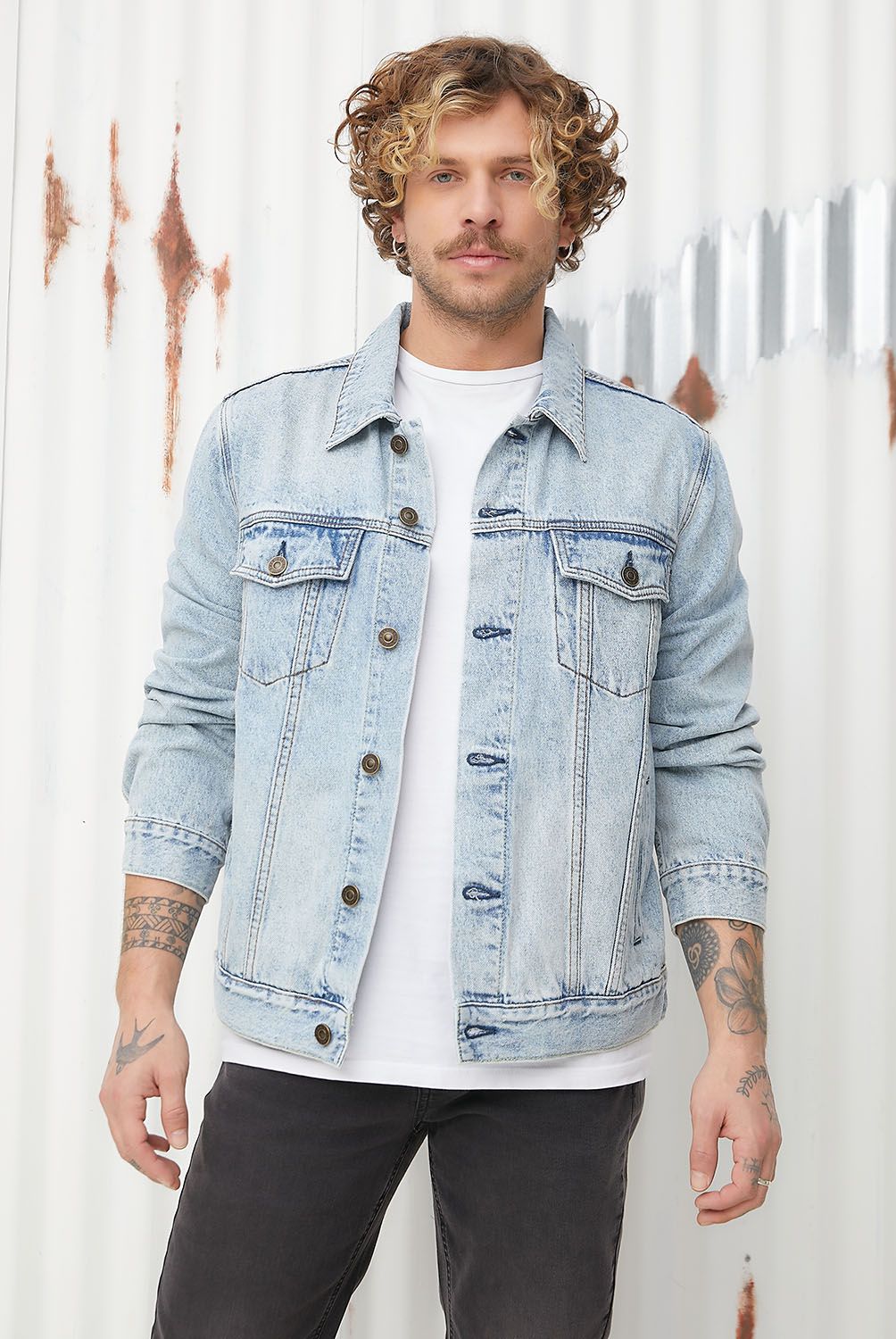 AMERICANINO - Chaqueta De Jeans Hombre Americanino