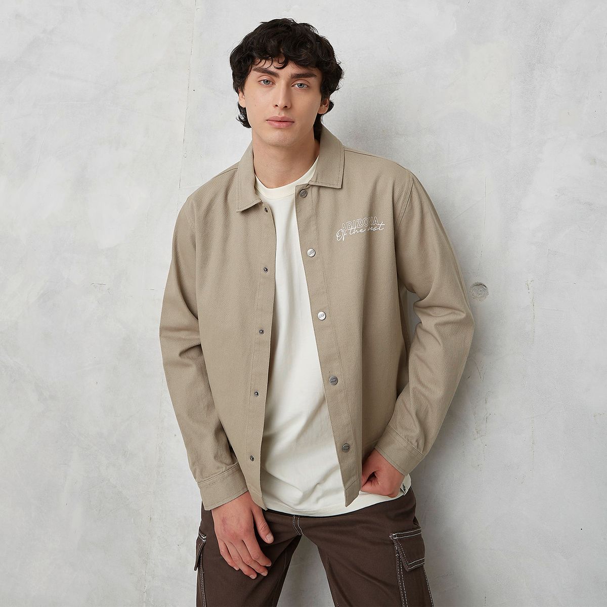 BEARCLIFF - Chaqueta Casual Hombre Bearcliff