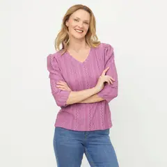 NEWPORT - Polera Manga Corta Mujer