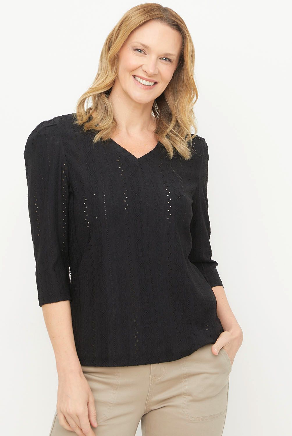NEWPORT - Polera Manga Corta Mujer Newport