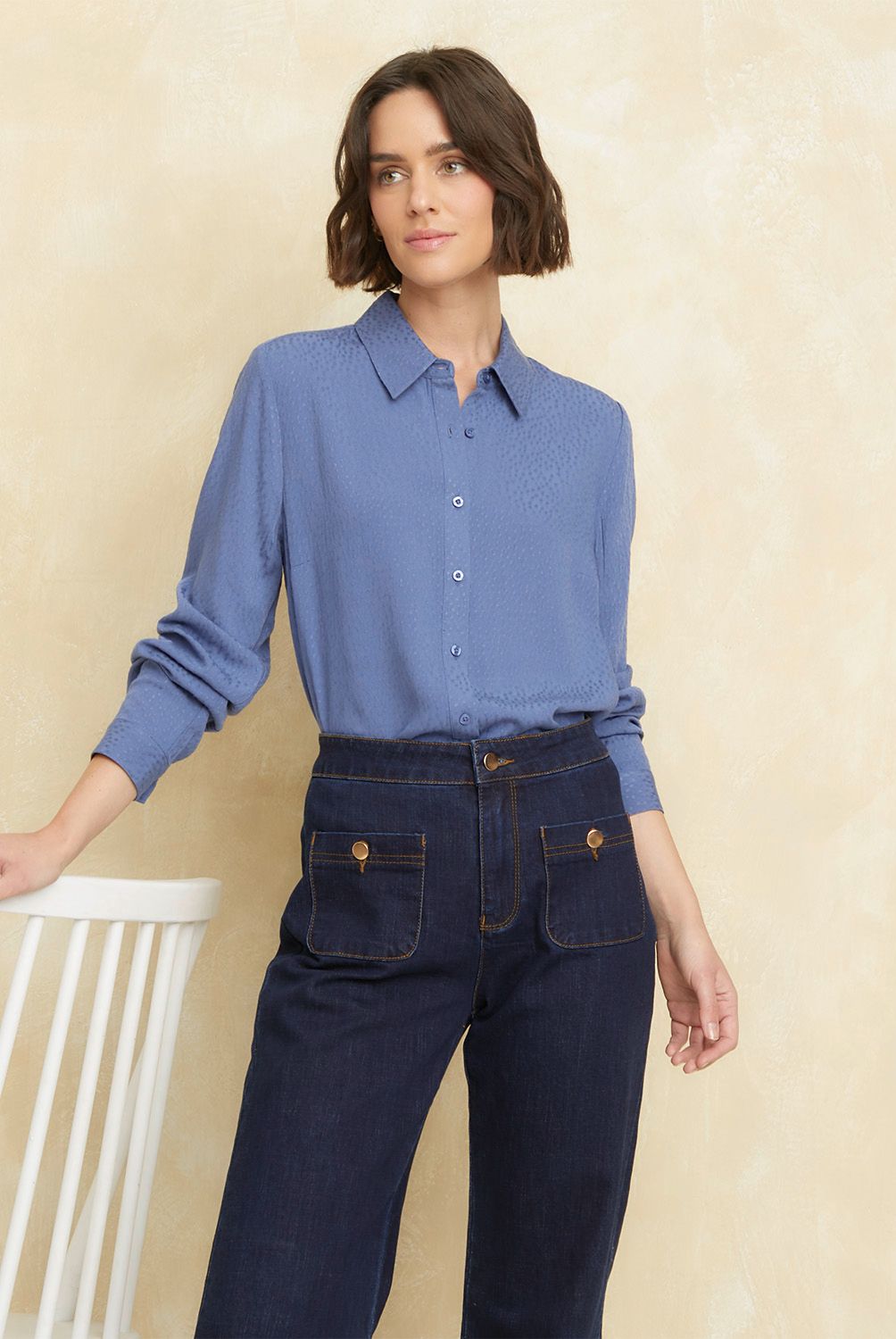 UNIVERSITY CLUB - Blusa Manga Larga Mujer University Club