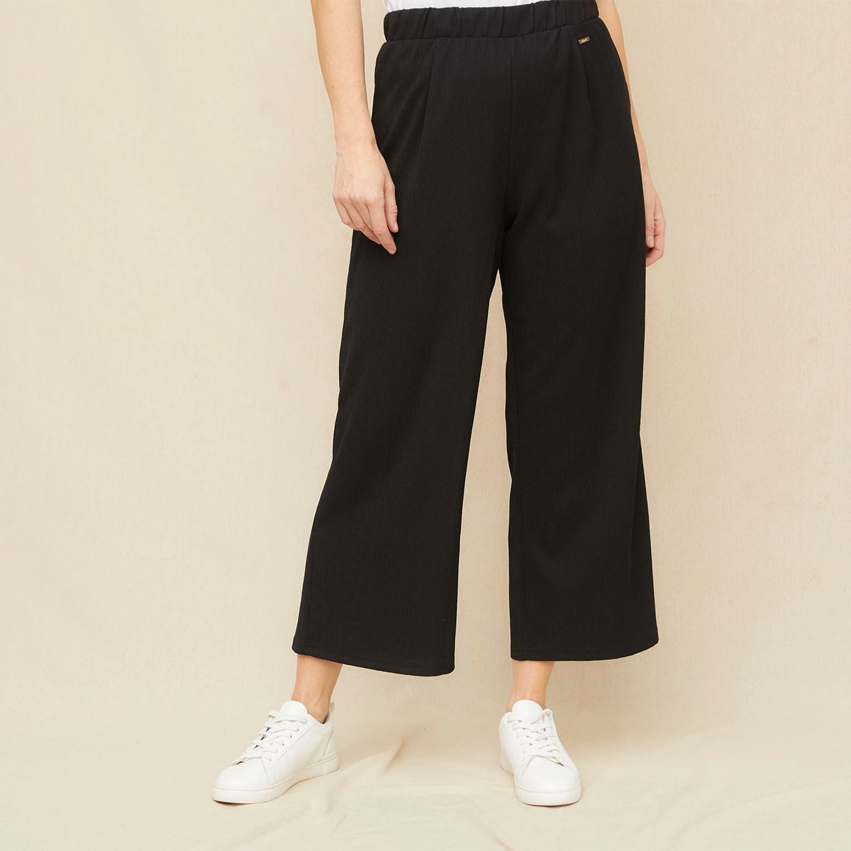 S COCCI - Pantalón Culotte Tiro Medio Mujer S Cocci