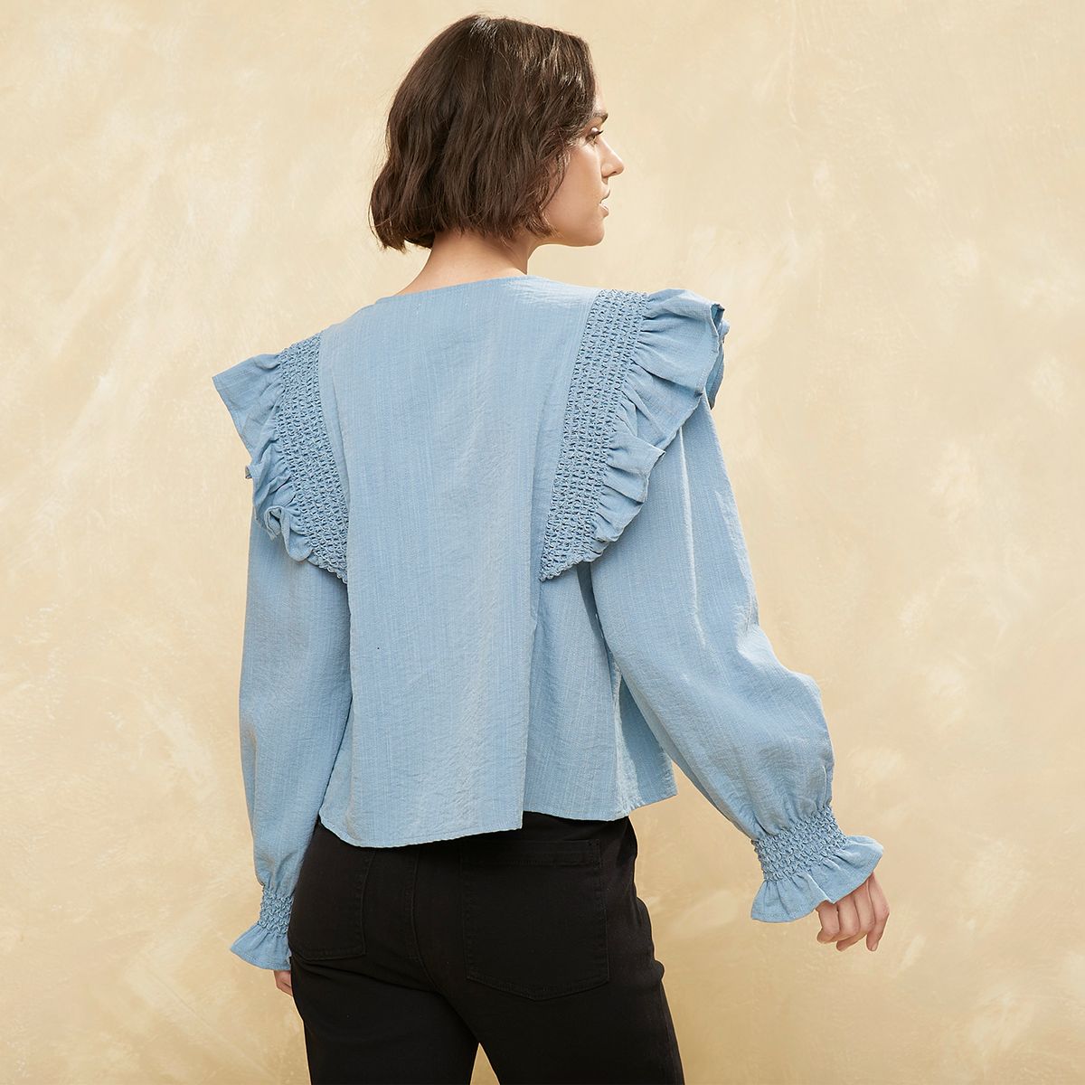 UNIVERSITY CLUB - Blusa Manga Larga Mujer University Club