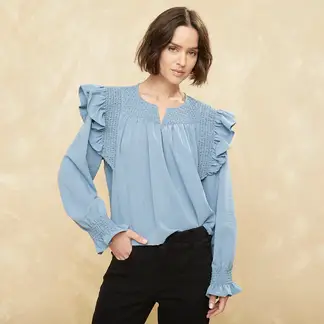 UNIVERSITY CLUB - Blusa Manga Larga Mujer