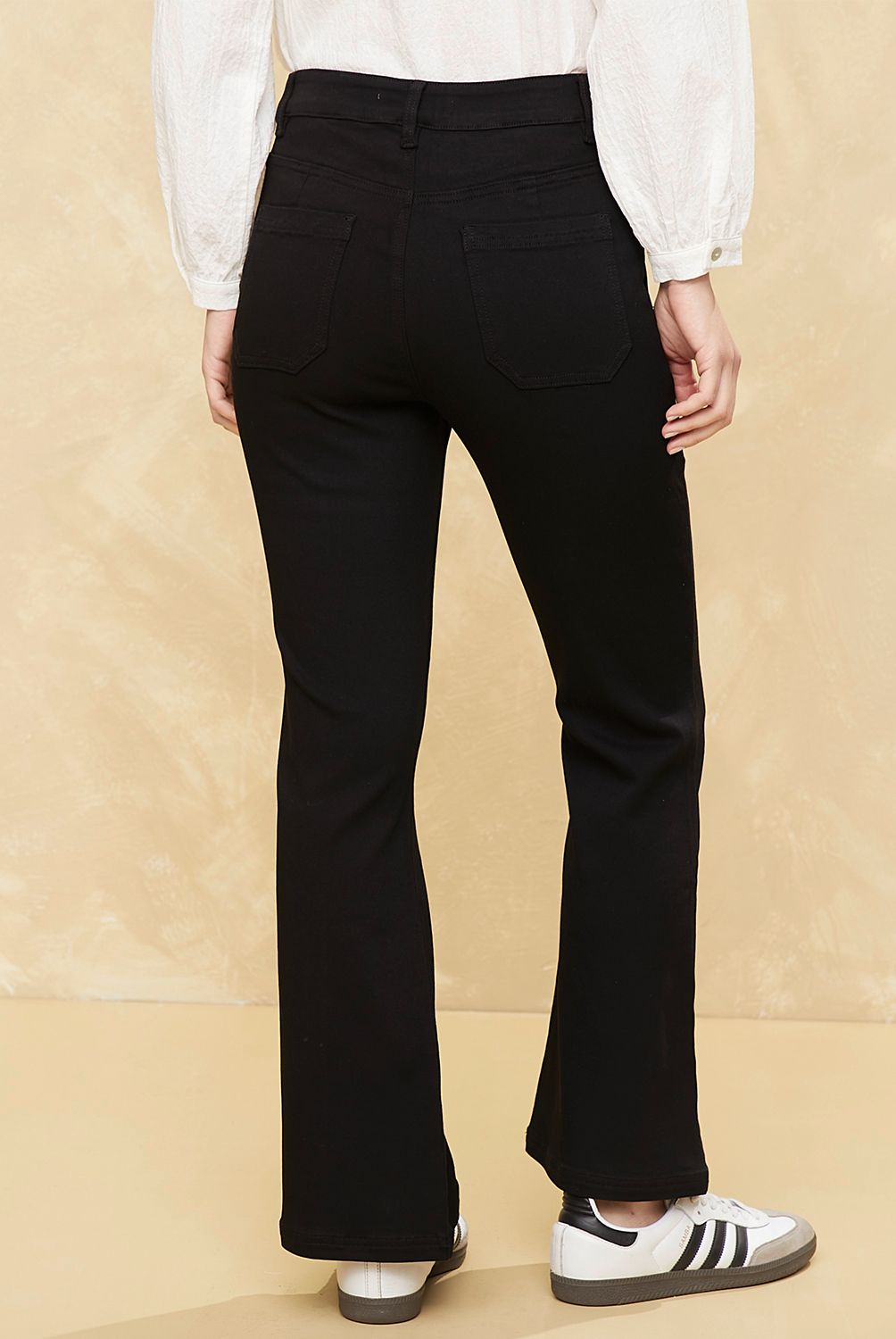 UNIVERSITY CLUB - Pantalón Flare Tiro Alto Mujer University Club