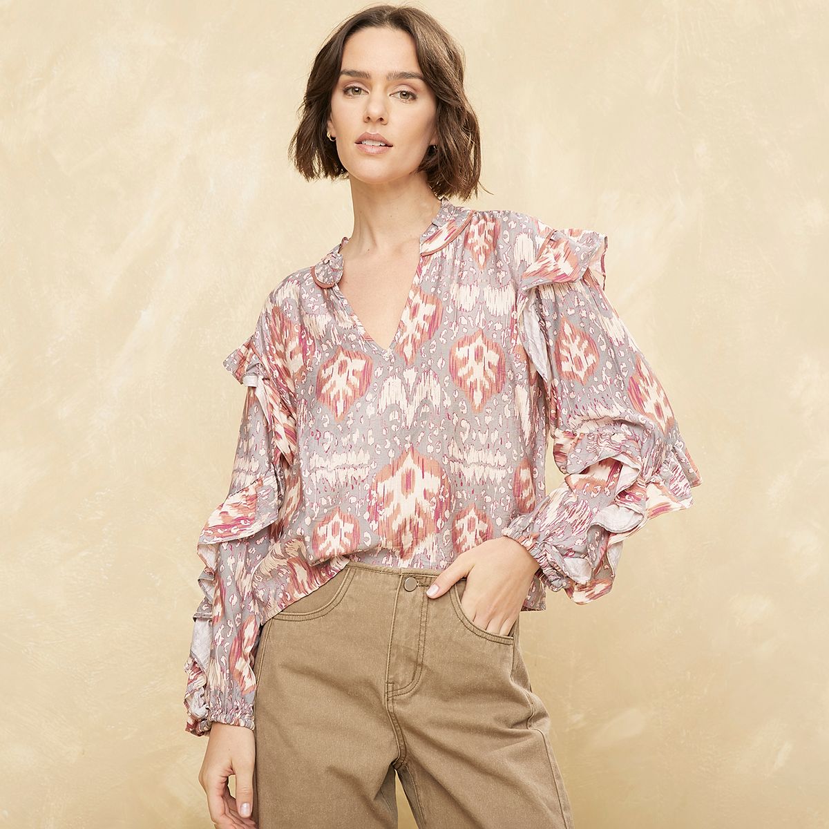 UNIVERSITY CLUB - Blusa Manga Larga Mujer University Club