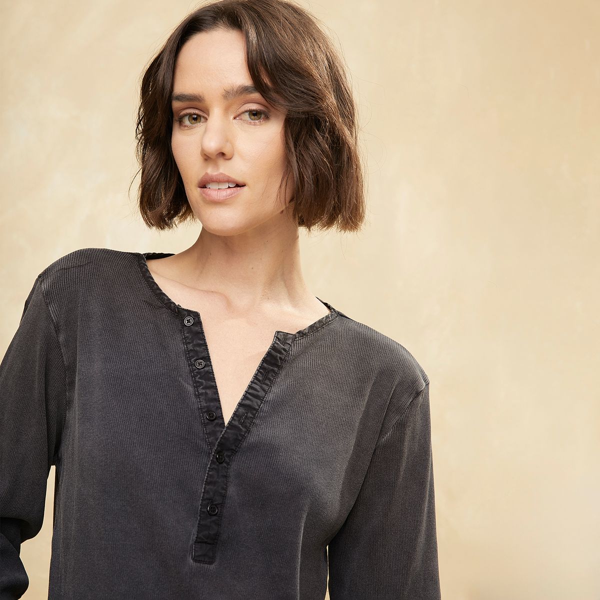 UNIVERSITY CLUB - Polera Manga Larga Algodón Mujer University Club