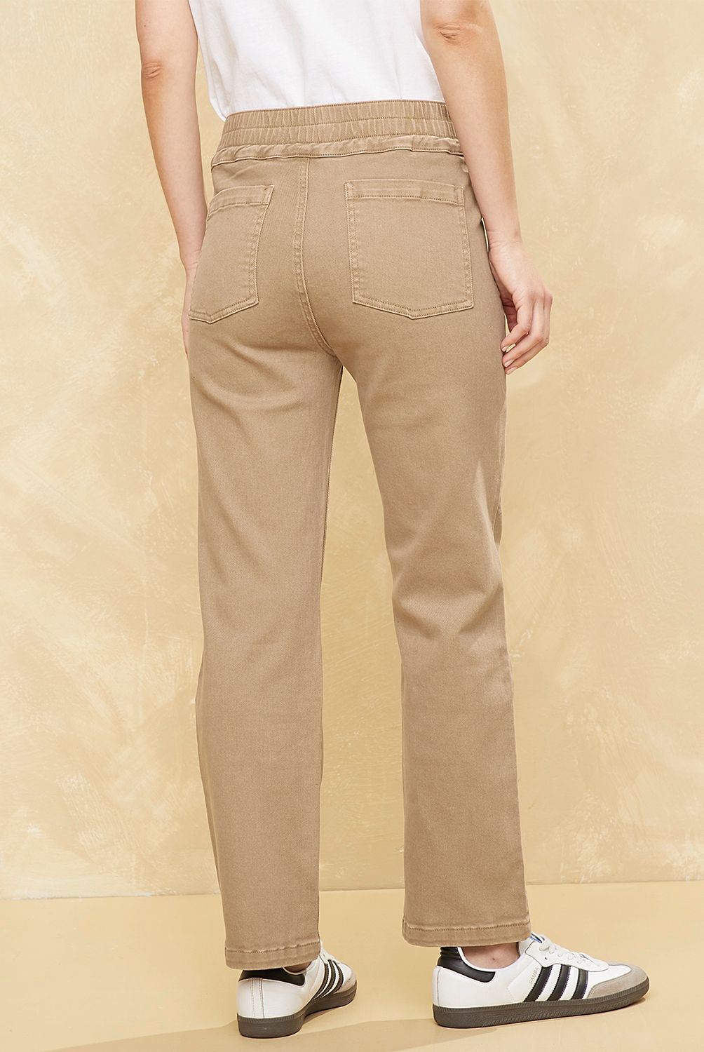 UNIVERSITY CLUB - Pantalón Regular Tiro Alto Mujer University Club