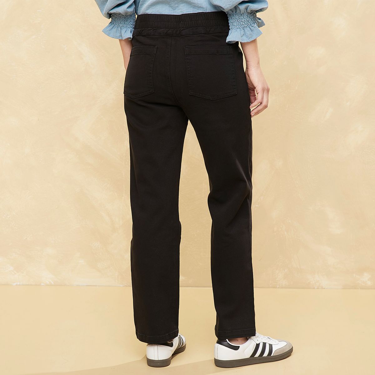 UNIVERSITY CLUB - Pantalón Regular Tiro Alto Mujer University Club