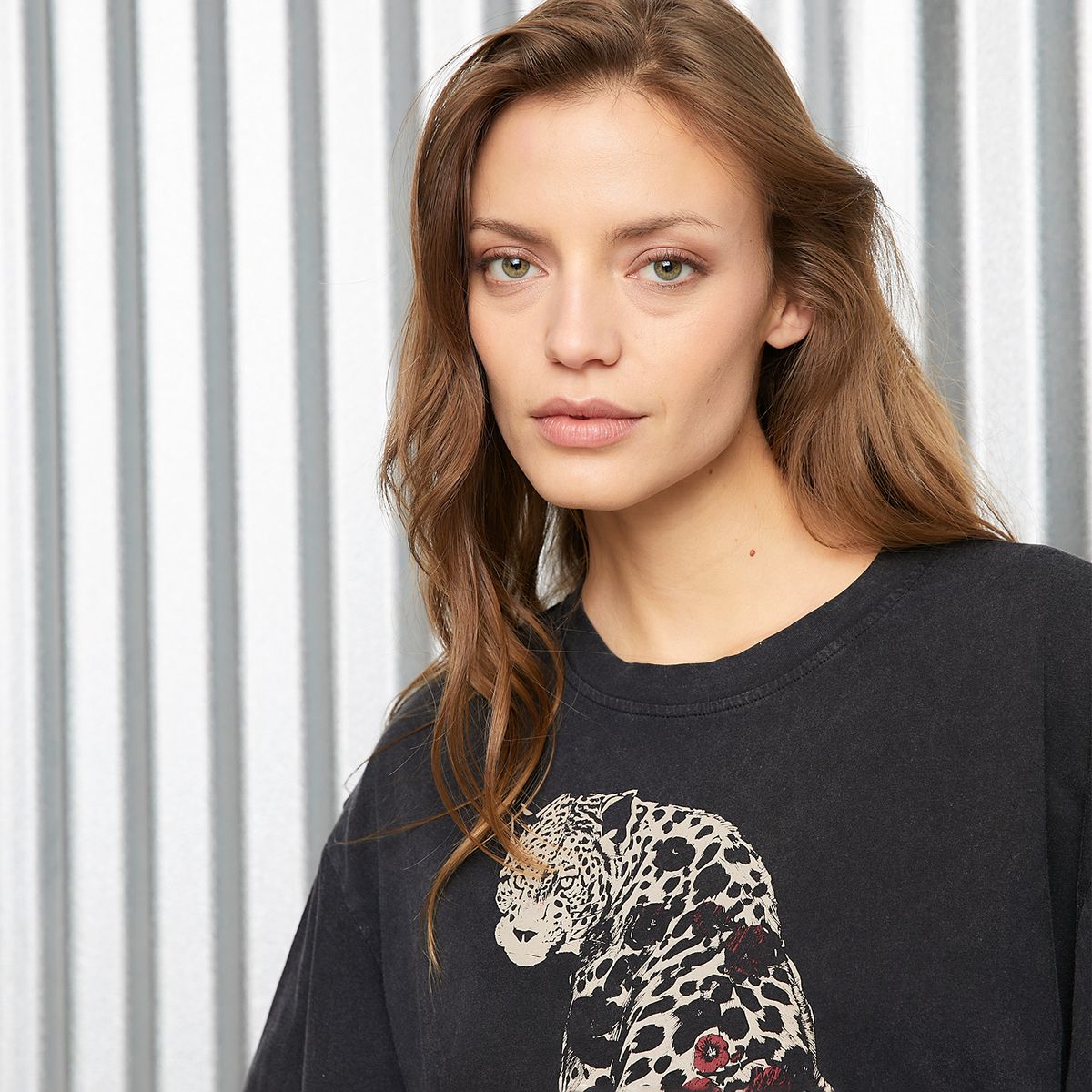 AMERICANINO - Polera Manga Corta Algodón Mujer Americanino