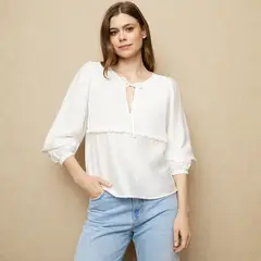 UNIVERSITY CLUB - Blusa Manga Larga Mujer