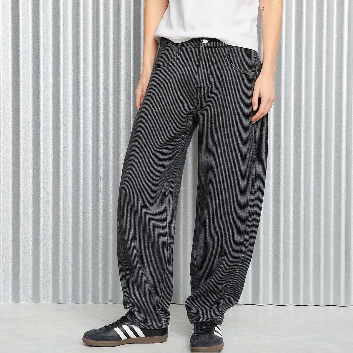 AMERICANINO - Pantalón Slouchy Tiro Medio  Mujer Americanino