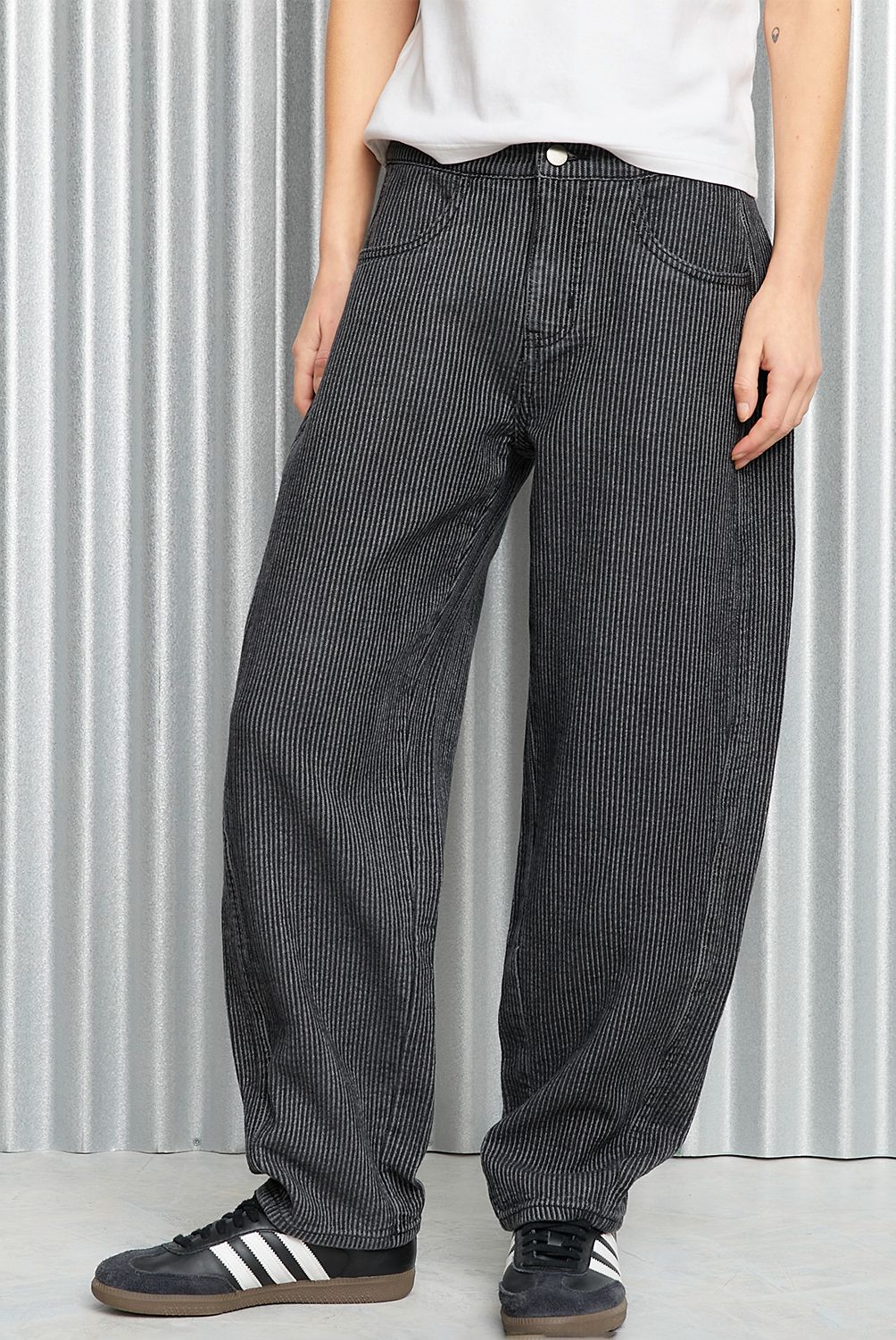 AMERICANINO - Pantalón Slouchy Tiro Medio Mujer Americanino