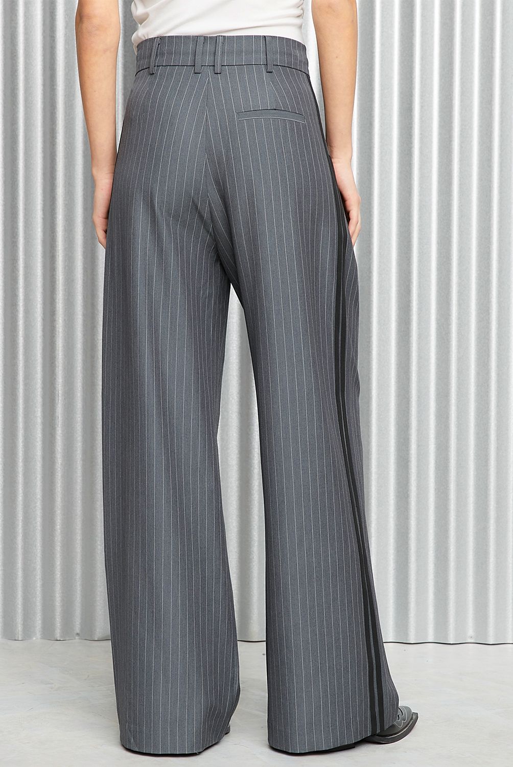 AMERICANINO - Pantalón Baggy Tiro Medio Mujer Americanino