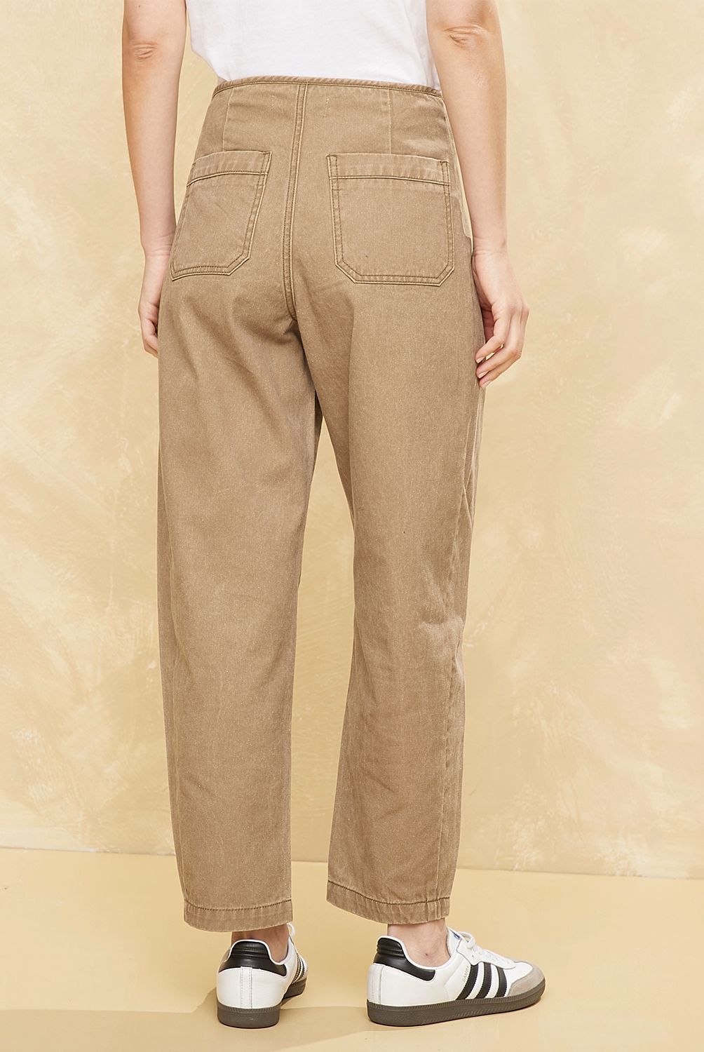 UNIVERSITY CLUB - Pantalón Baggy Tiro Alto Mujer University Club