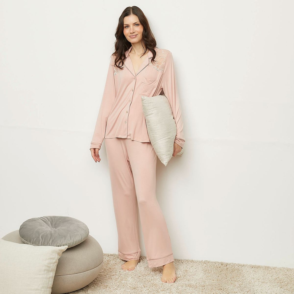 TRIUMPH - Pijama Camisero Mujer Triumph