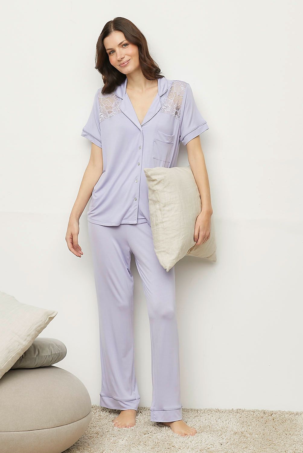 TRIUMPH - Pijama Camisero Mujer Triumph