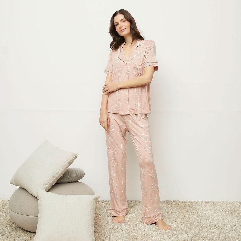 TRIUMPH - Pijama Camisero Mujer Triumph
