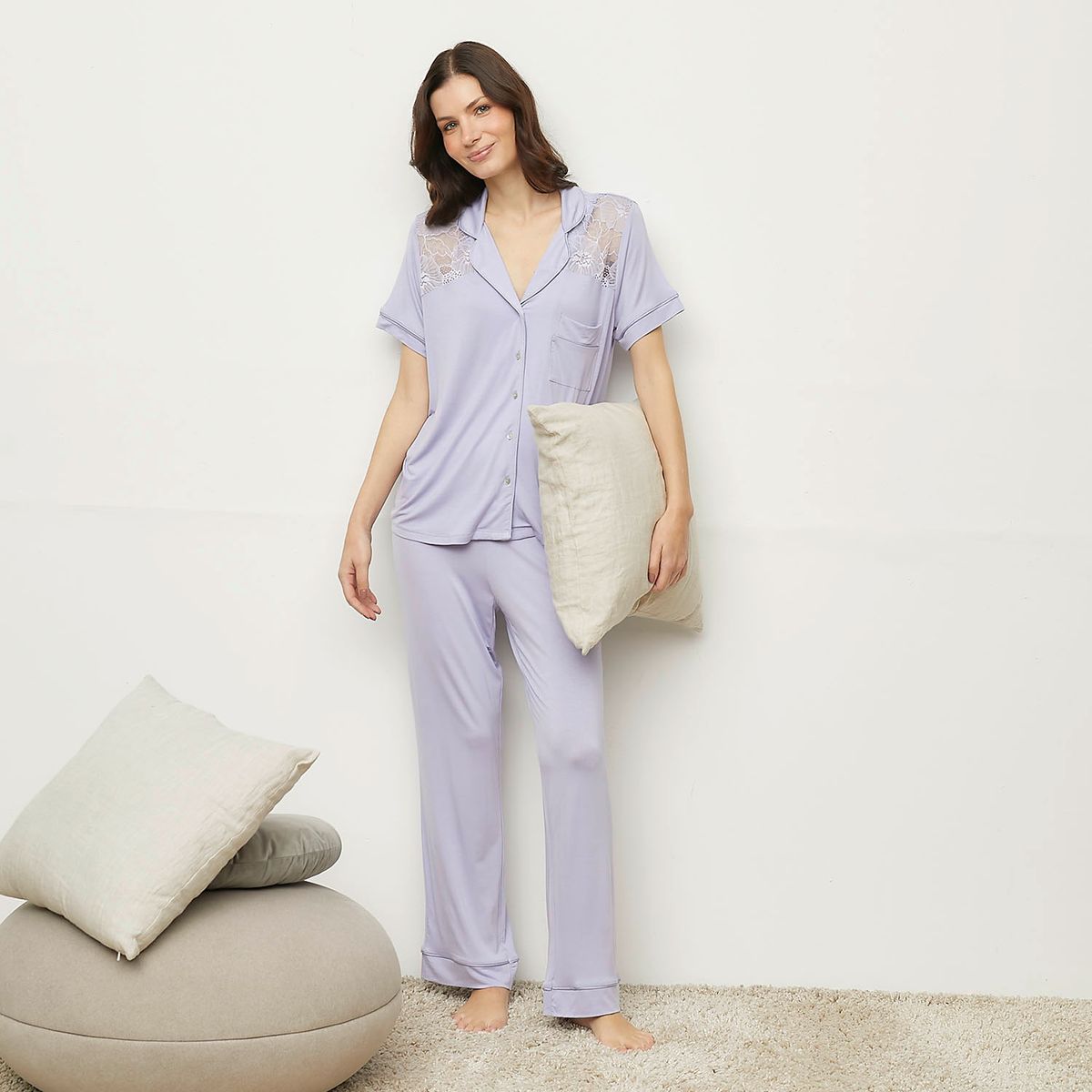 TRIUMPH - Pijama Camisero Mujer Triumph